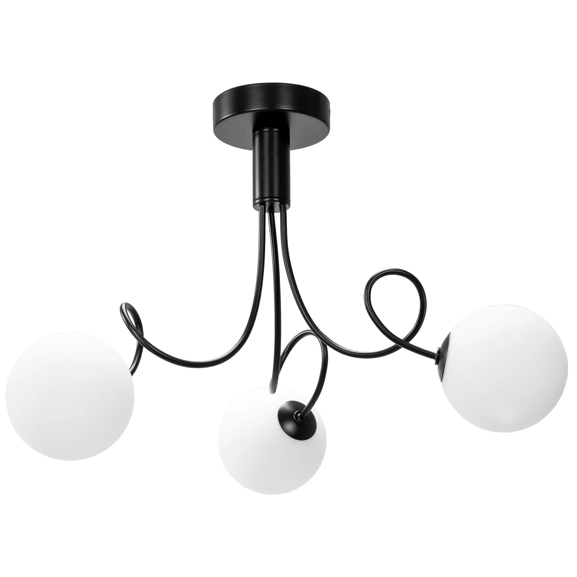Lampa Sufitowa APP1154-3CP Czarna 3