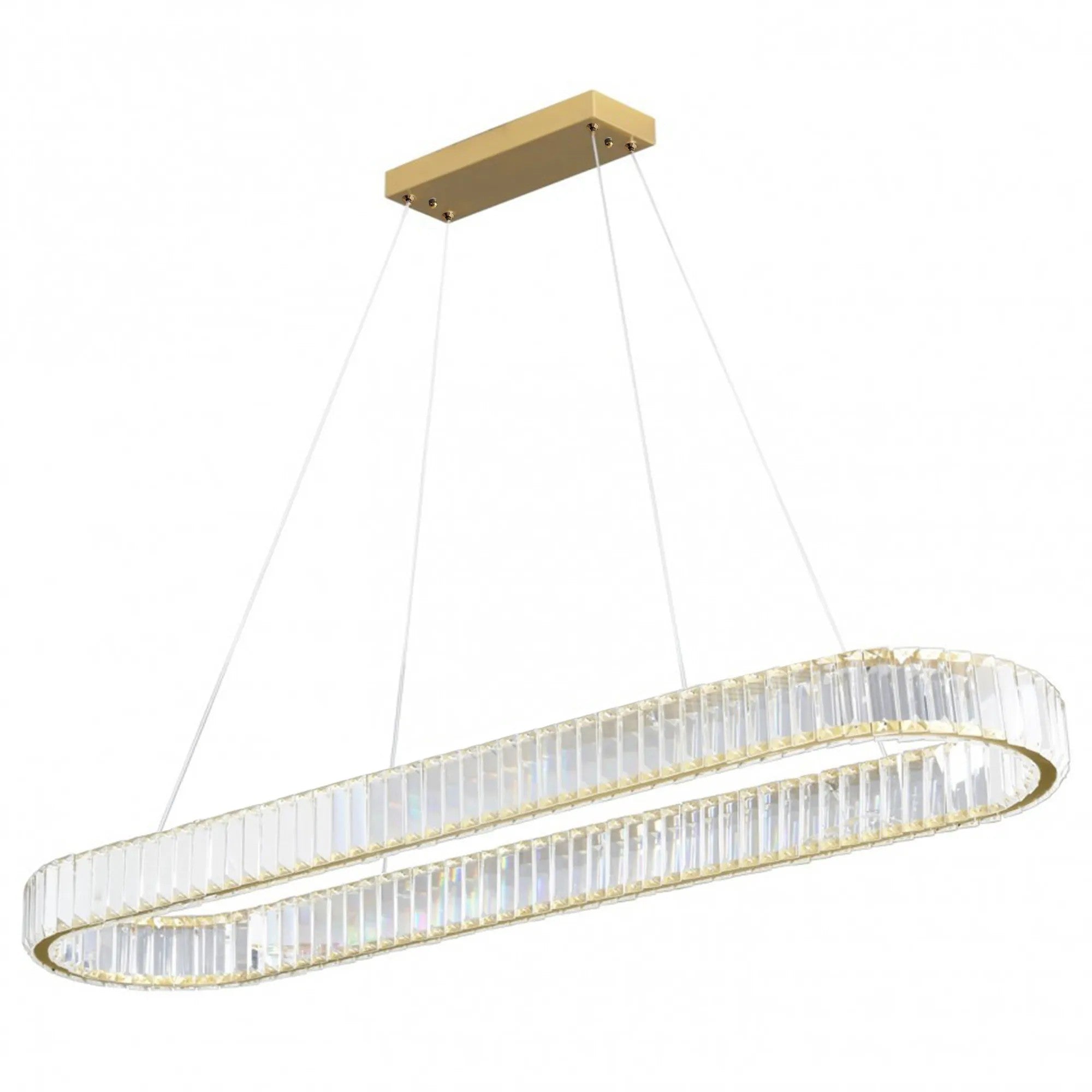 LAMPA WISZĄCA LED APP1508-CP BRUSH GOLD 3