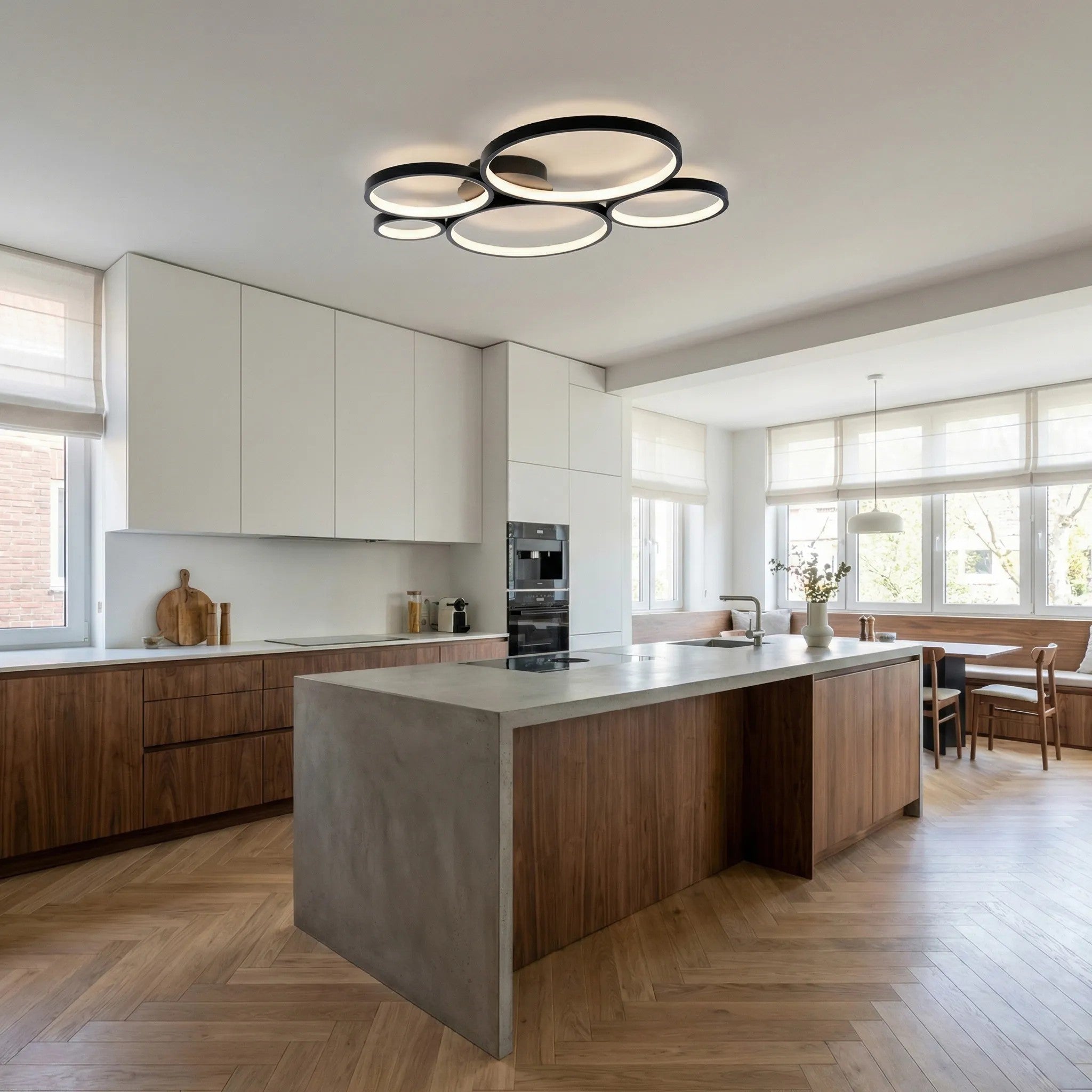 Lampa Sufitowa LED APP1911-C Czarna 3