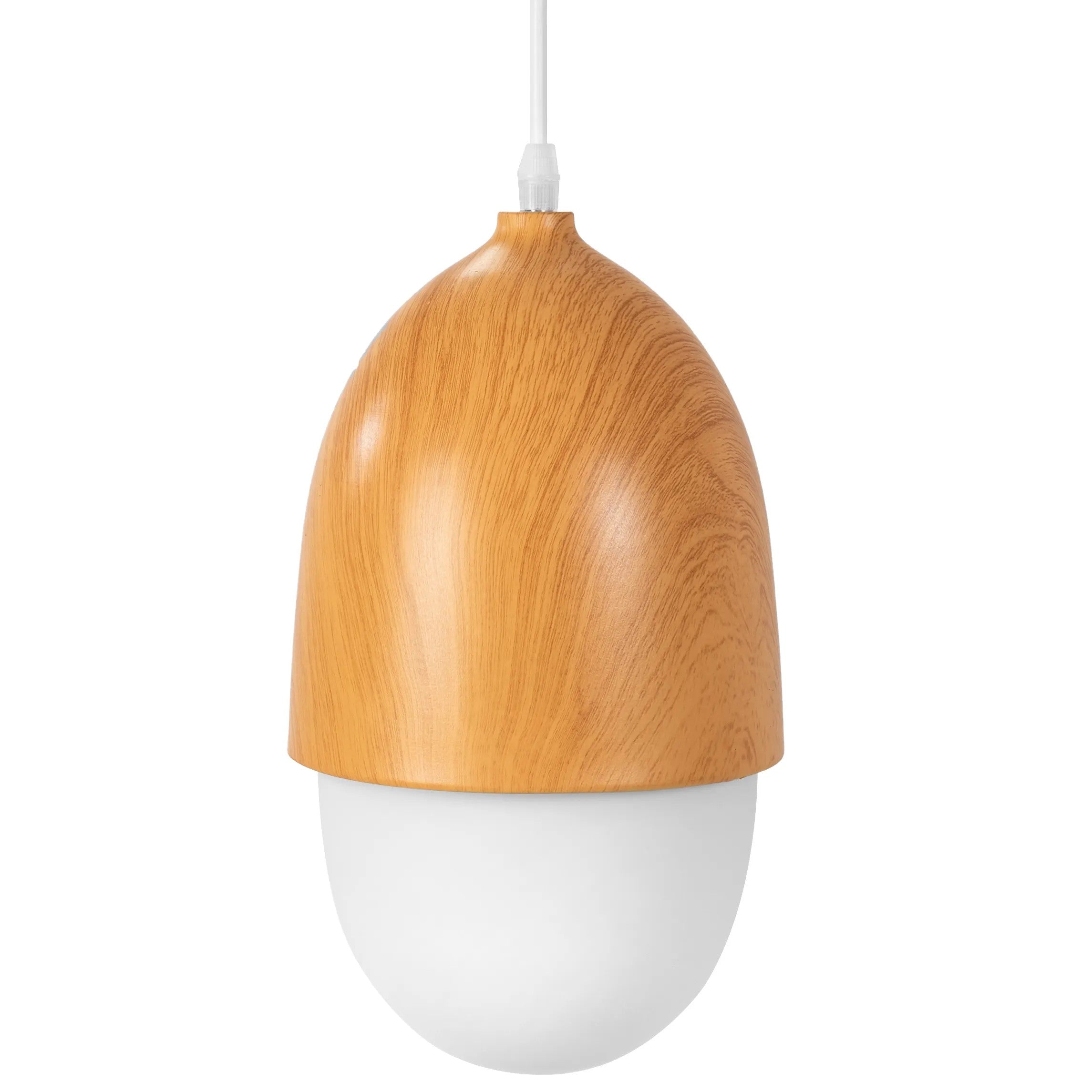 Lampa Sufitowa Wisząca Orzeszek Metal Wood Boho APP952-1CP 3