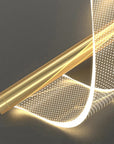 LAMPA SUFITOWA WISZĄCA LED APP1550-CP GOLD 3
