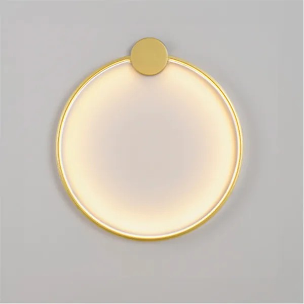 LAMPA ŚCIENNA KINKIET LED APP1390-CW GOLD 50cm 3