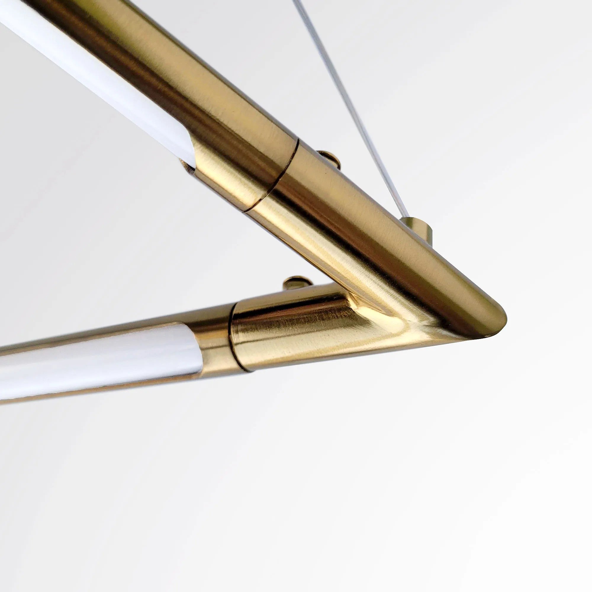 Lampa Wisząca LED APP1776-CP Złota Szczotkowana 3