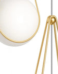 LAMPA SUFITOWA WISZĄCA APP1793-1CP 20cm Złota 3