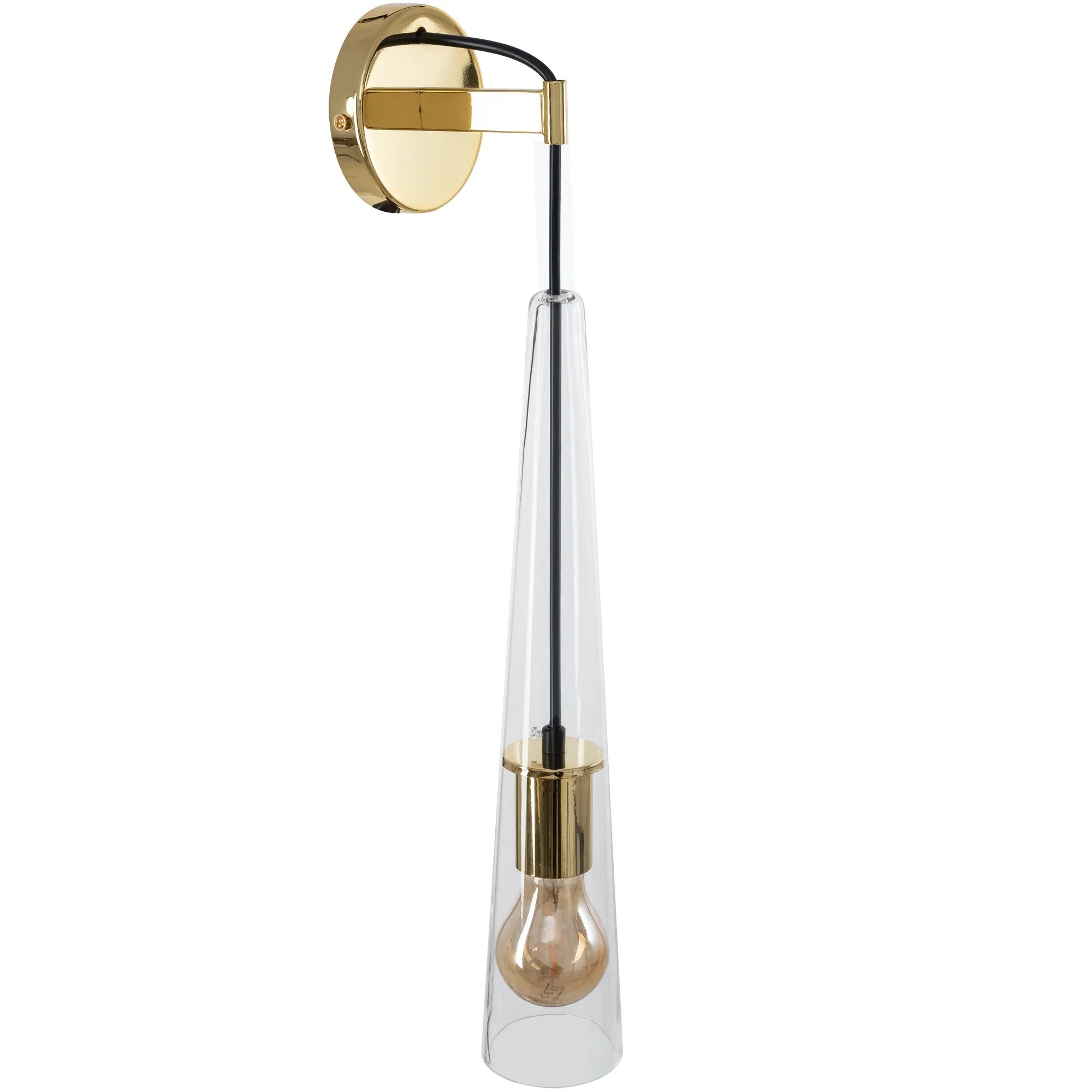 LAMPA ŚCIENNA KINKIET APP896-1W Złota 3