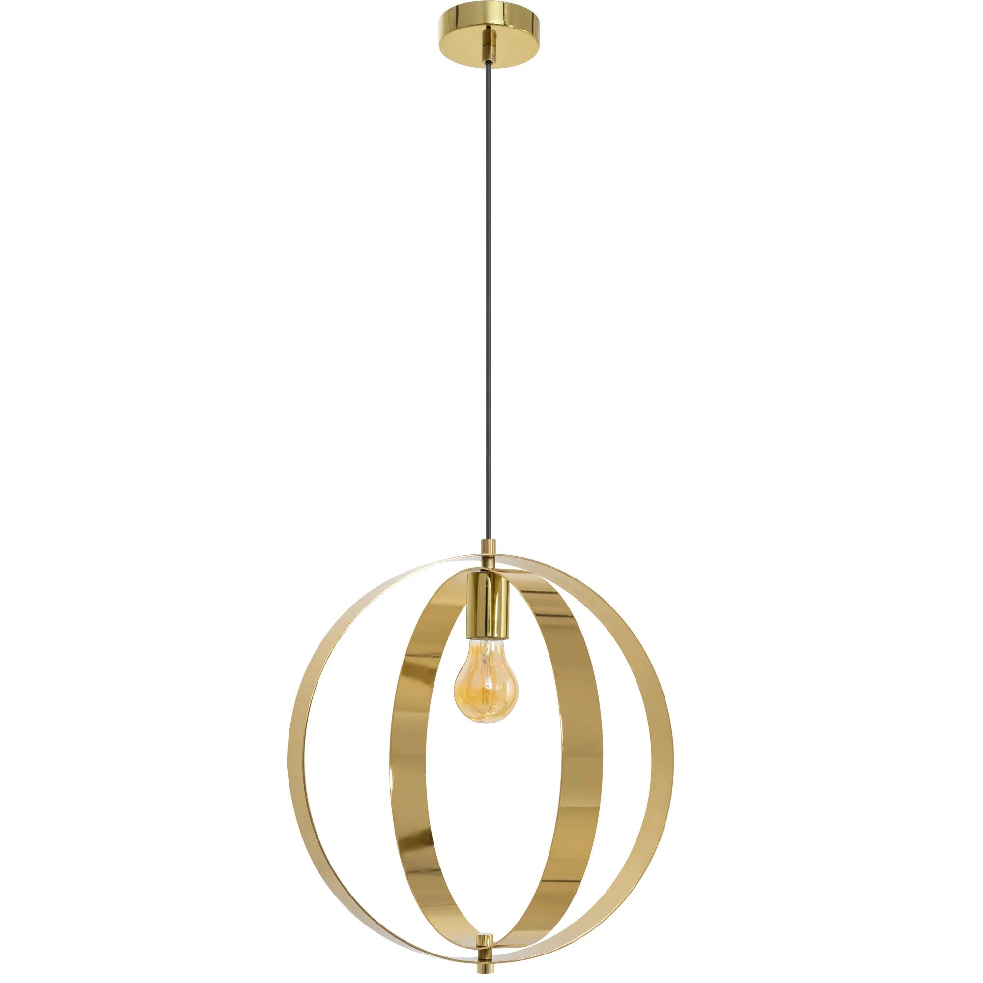 LAMPA SUFITOWA WISZĄCA GLAMOUR APP961-1CP Złota 3