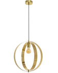 LAMPA SUFITOWA WISZĄCA GLAMOUR APP961-1CP Złota 3