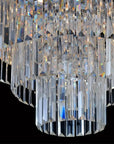 LAMPA SUFITOWA KRYSZTAŁOWA WISZĄCA APP1533-6CP4 ZŁOTA 3