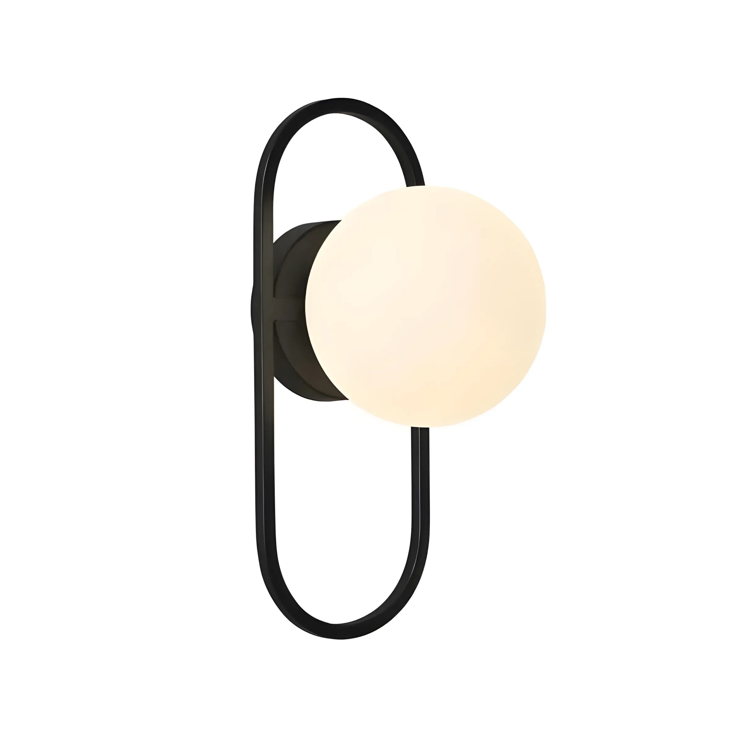 LAMPA ŚCIENNA KINKIET APP1755-1W BLACK WHITE 3