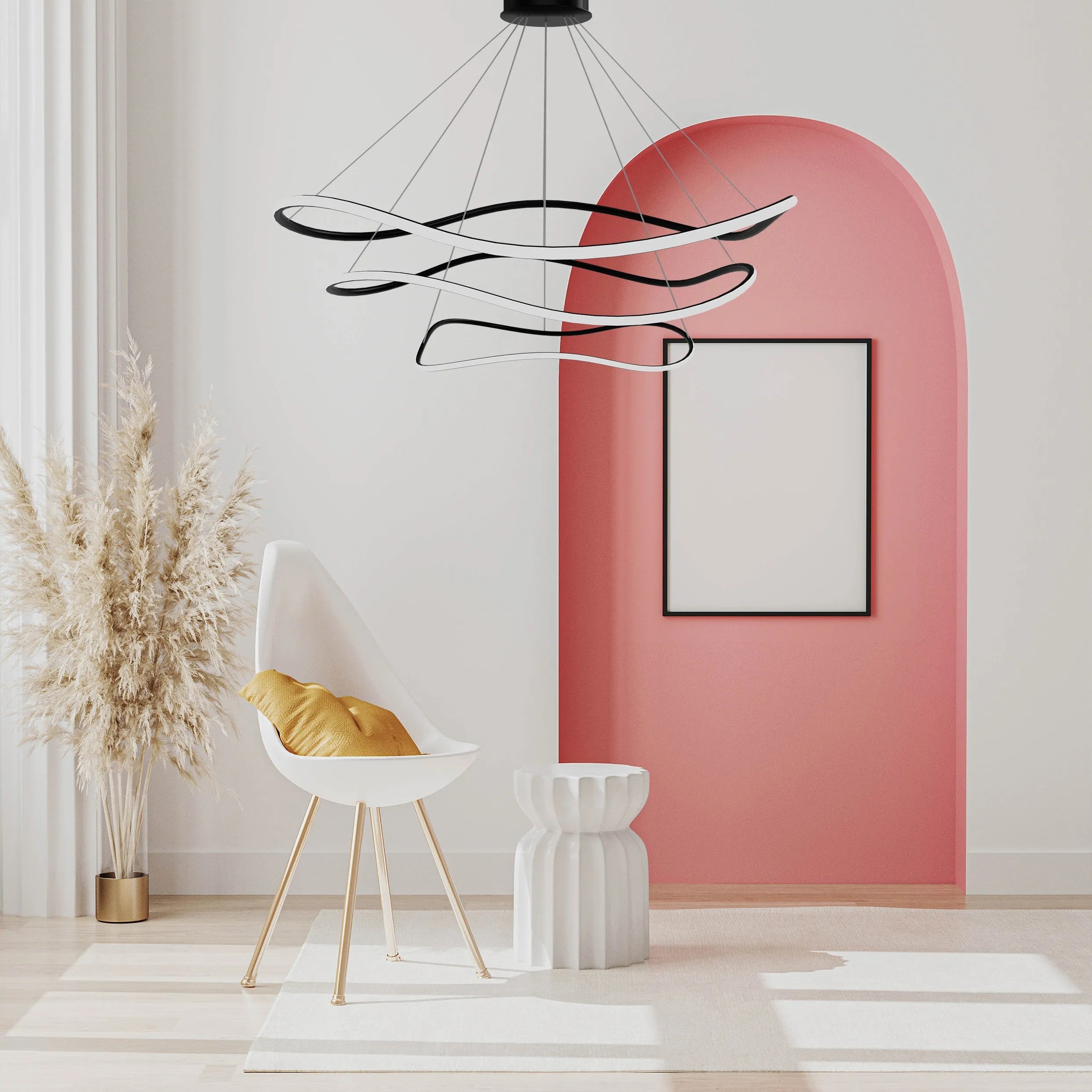 Lampa Wisząca LHJ016-CP3 BLACK 3