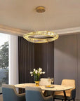 KRYSZTAŁOWA LAMPA SUFITOWA LED APP1064-1CP 3
