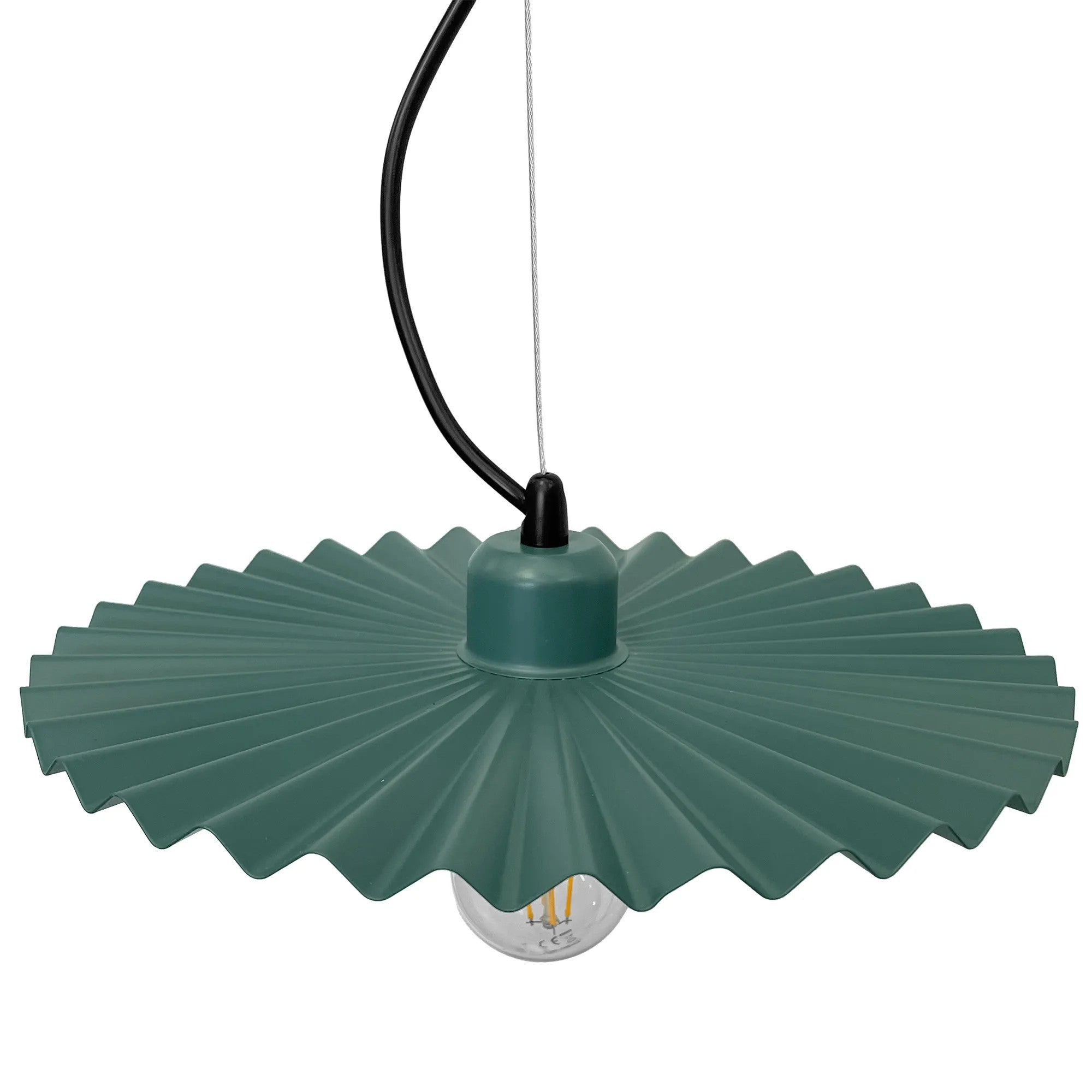 LAMPA SUFITOWA WISZĄCA APP1455-1CP Zielony 3