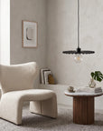 LAMPA SUFITOWA WISZĄCA APP1353-1CP Czarny 3