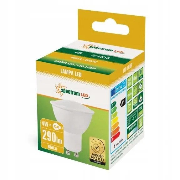 Żarówka LED Neutralna GU10 230V 4W 13261 3