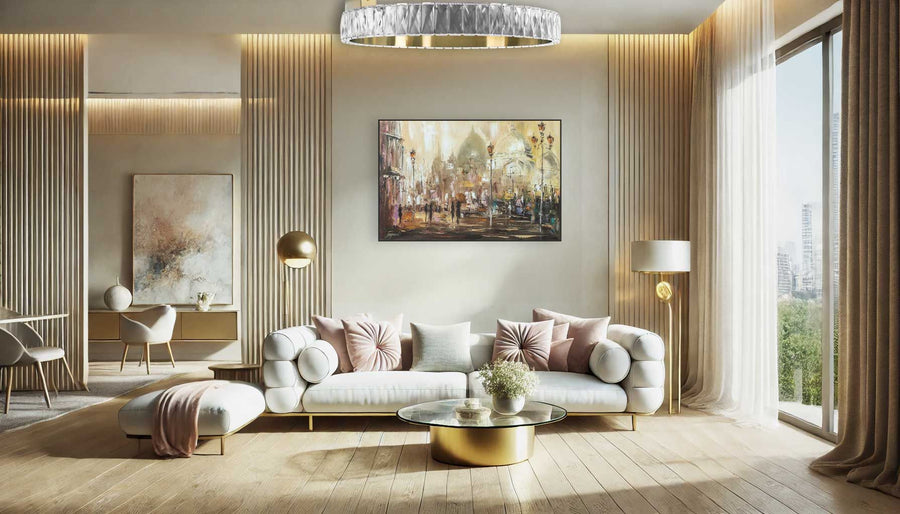 Lampa Wisząca Led App1506-c Brush Gold 3