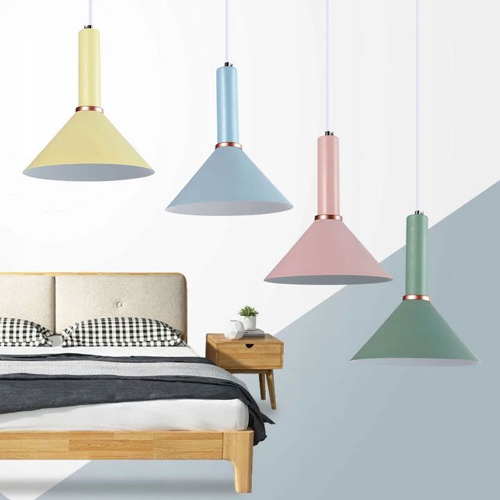 Lampa wisząca  OSTI D APP135-1CP Niebieska