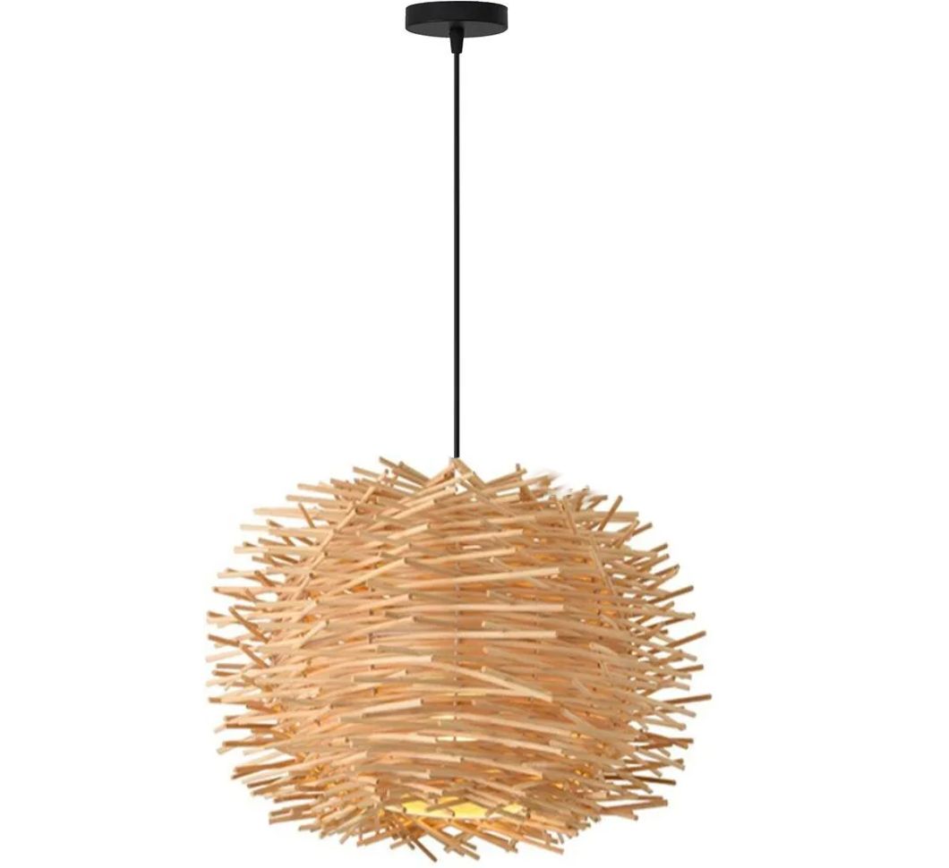 Lampa Sufitowa Wisząca Boho Natural App1485-1cp