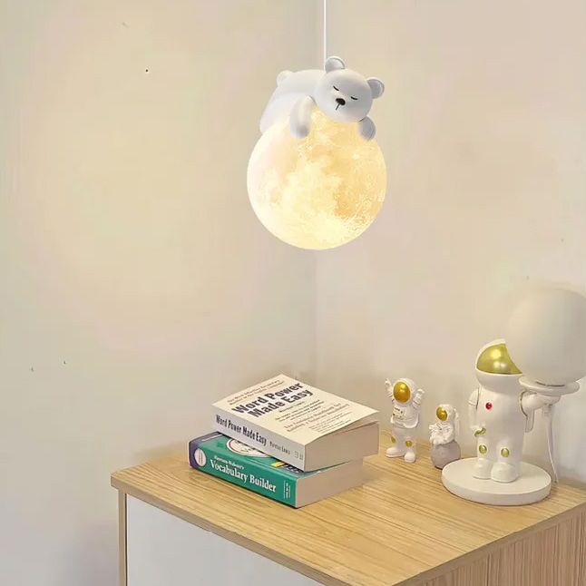 Lampa Sufitowa Wisząca White Bear APP1597-1CP 7