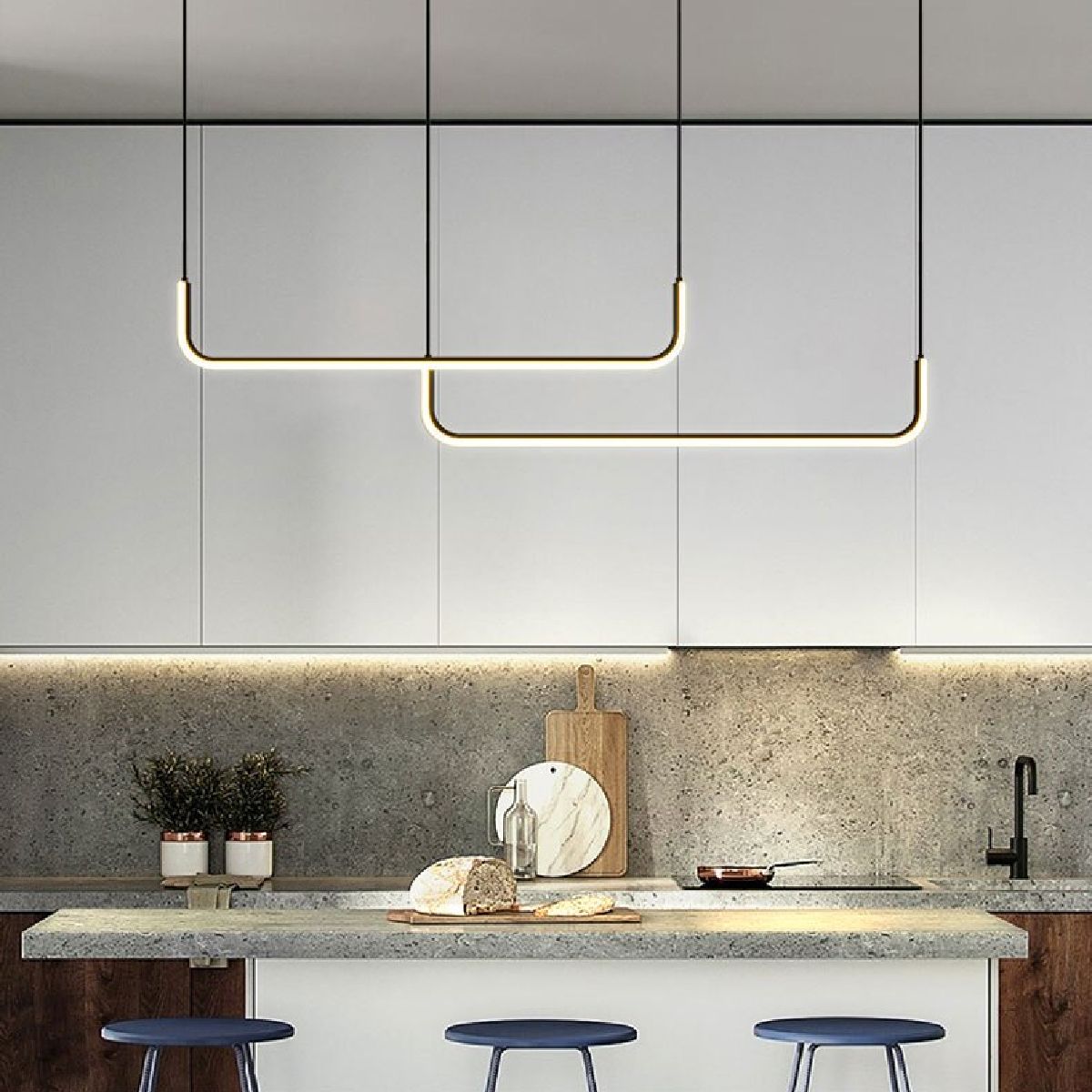 Lampa sufitowa wisząca Led APP980-CP