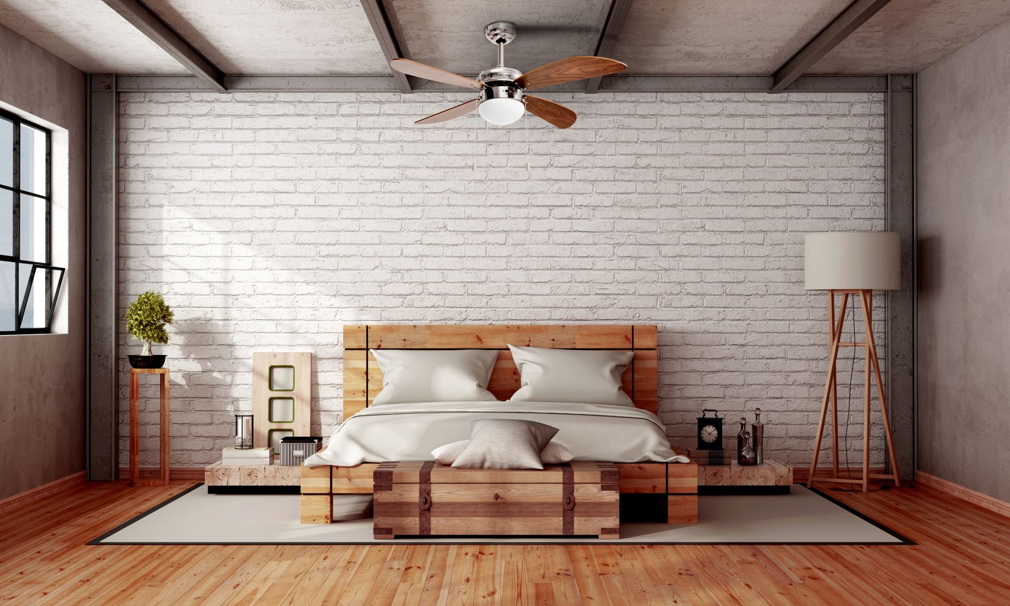 Żyrandol z wentylatorem Lampa 392189 wiatrak