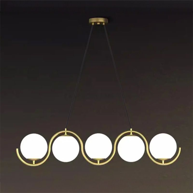 Lampa Sufitowa Wisząca App1440-5cp Złota