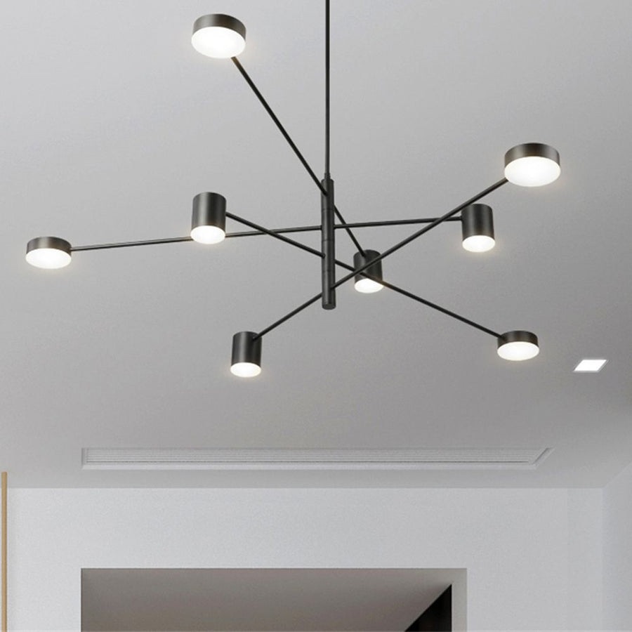 Lampa Sufitowa Nowoczesna 8-ramienna APP598-8C 5