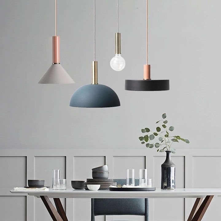 Lampa wisząca  OSTI D APP135-1CP Niebieska
