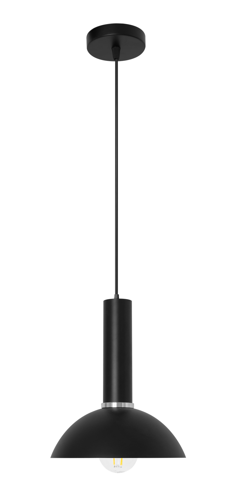 Lampa wisząca OSTI C APP122-1C Czarna