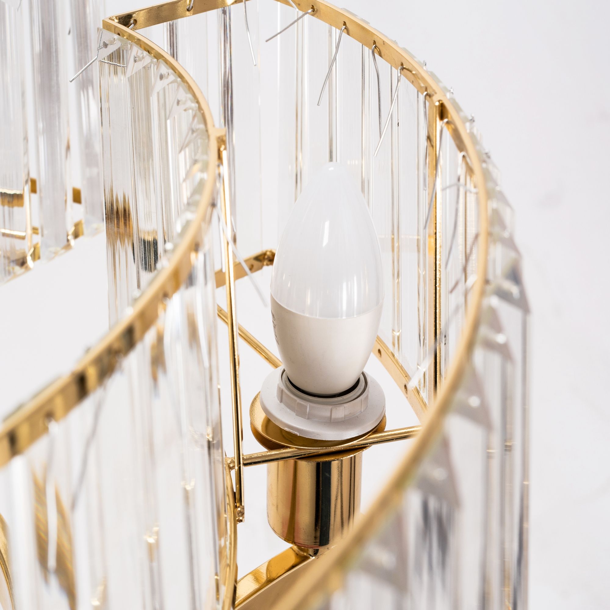 Lampa Wisząca z Kryształami APP789-6C