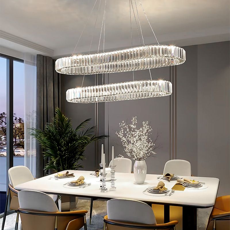 Lampa Sufitowa Wisząca Led App1546-cp2 Chrom 2