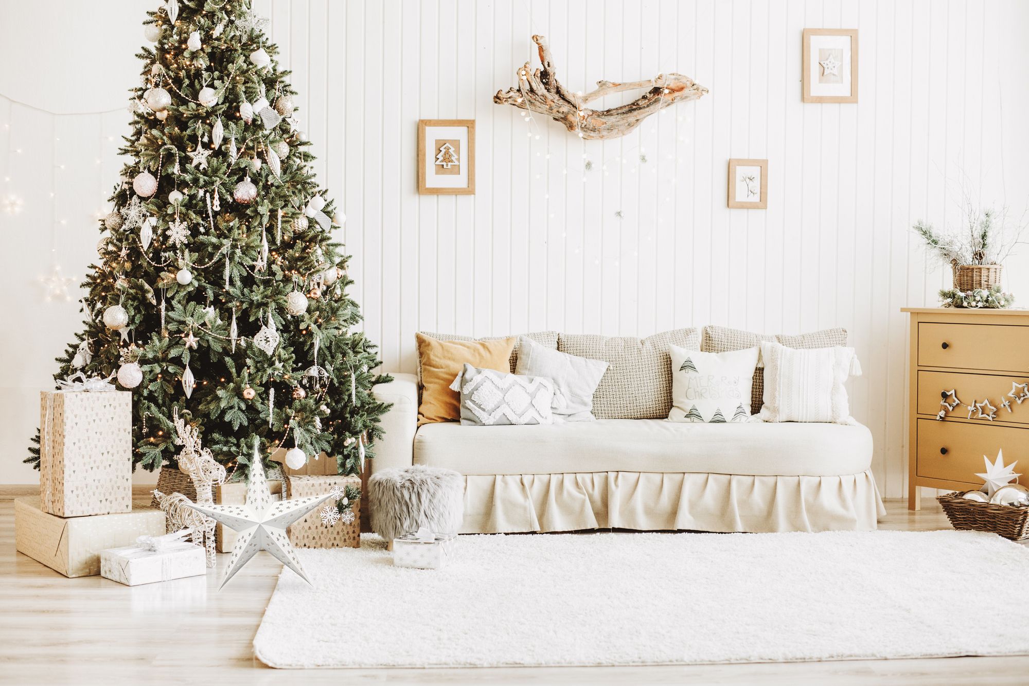 Papierowa gwiazda podświetlana LED SY-003 45cm