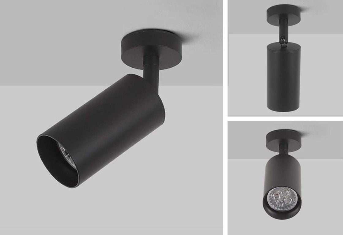 Lampa Sufitowa / Ścienna Spot Reflektor App1244-1c Czarna