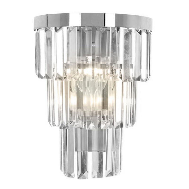 Lampa Kryształowa Kinkiet APP1536-1W Chrom 1