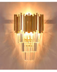 Lampa kryształowa kinkiet 312357 Złota