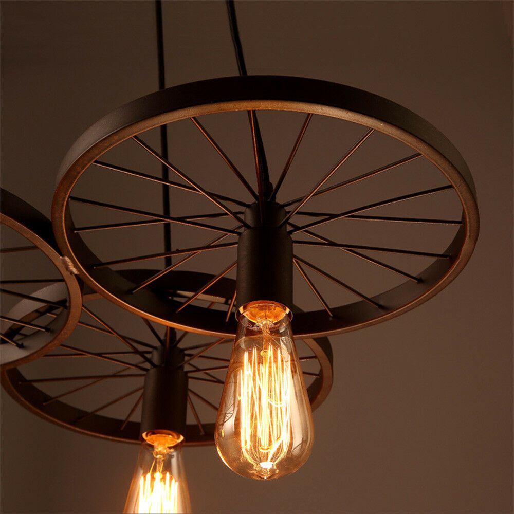 Lampa Sufitowa Wisząca App213-3cp Koło Industrial