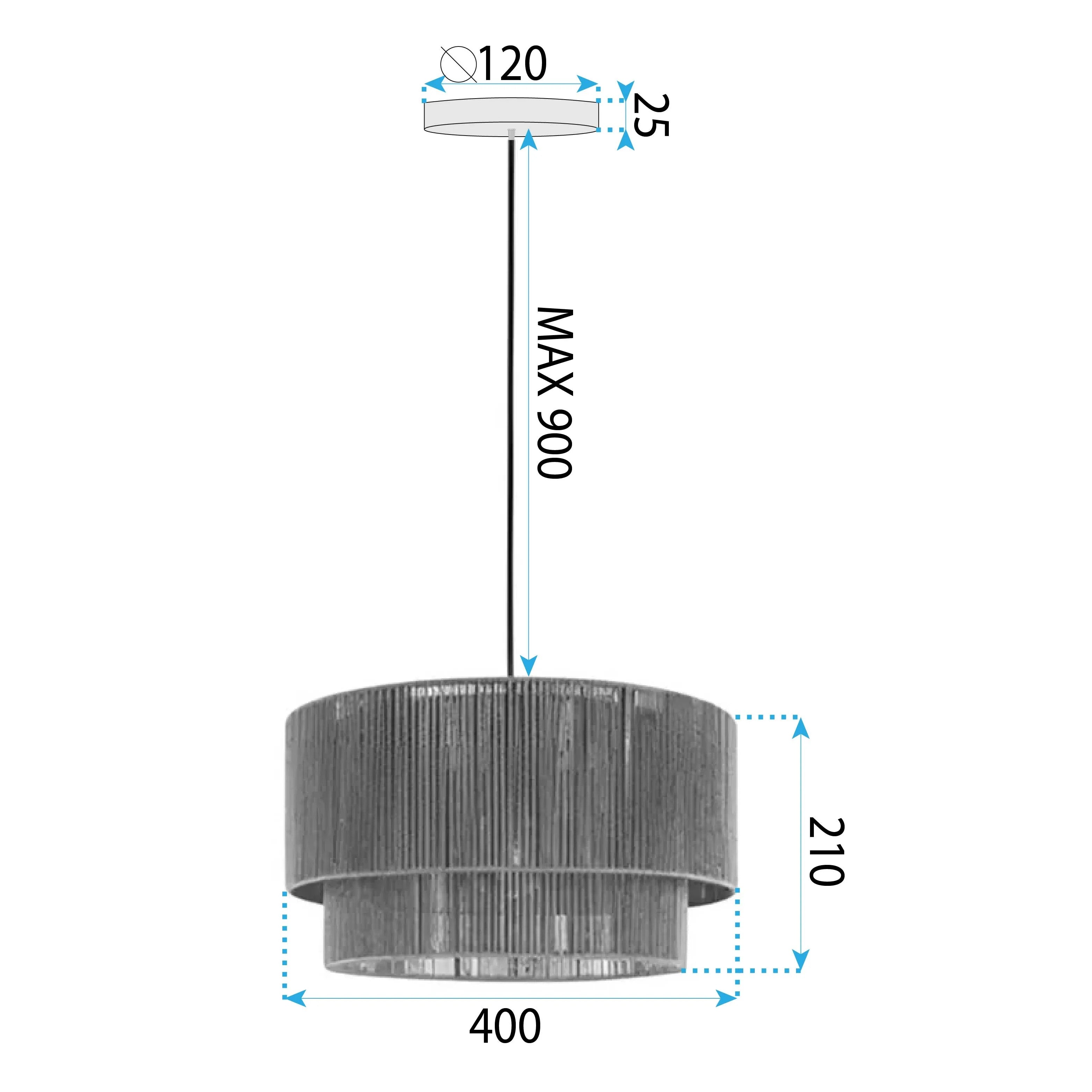 LAMPA SUFITOWA APP1836-1CP 4