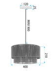 LAMPA SUFITOWA APP1836-1CP 4