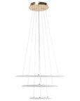 LAMPA WISZĄCA LED G042-3CP ZŁOTA 4