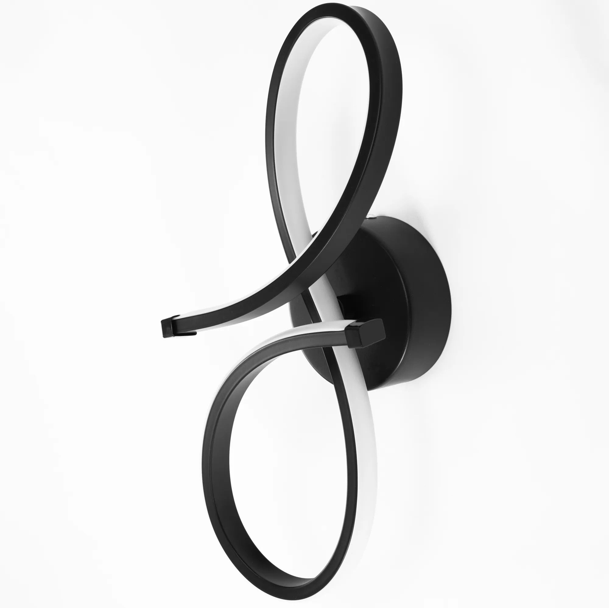 LAMPA ŚCIENNA KINKIET LED APP1050-W Czarna 4