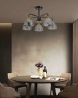LAMPA SUFITOWA WISZĄCA G085-5C Czarna Lustrzana 4