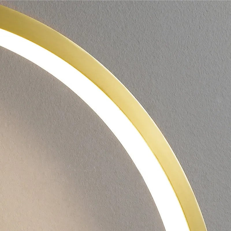 LAMPA ŚCIENNA KINKIET LED APP1384-CW GOLD 30cm 4