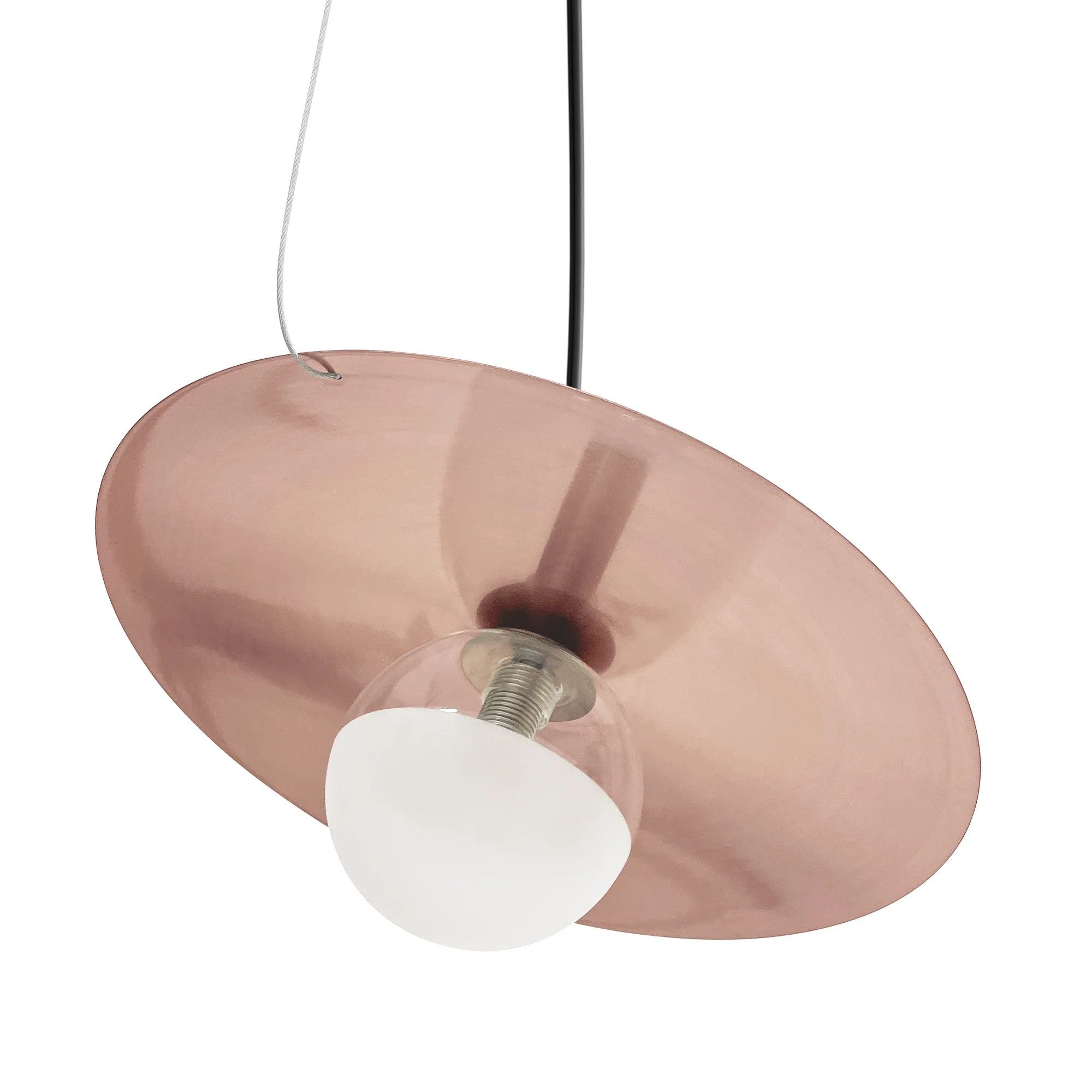 LAMPA SUFITOWA WISZĄCA APP1418-CP Czarna/różowe Złoto 4