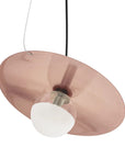 LAMPA SUFITOWA WISZĄCA APP1418-CP Czarna/różowe Złoto 4