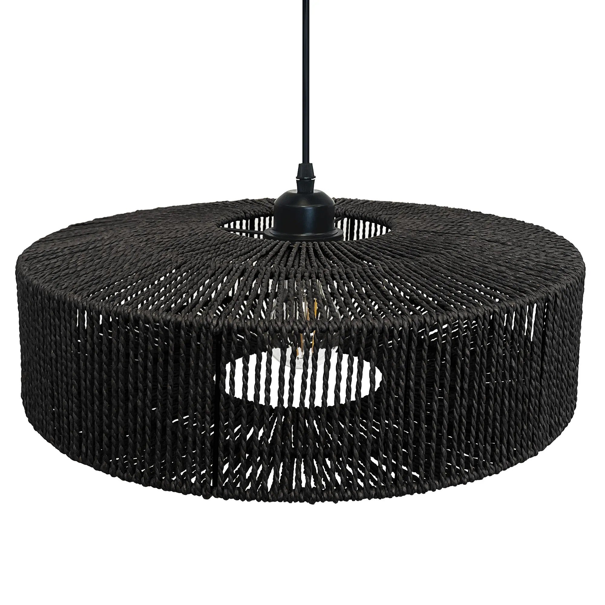 Lampa Wisząca Boho APP1484-1CP Czarna 4