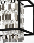 Lampa Wisząca Kryształowa APP1110-1CP Czarna 4