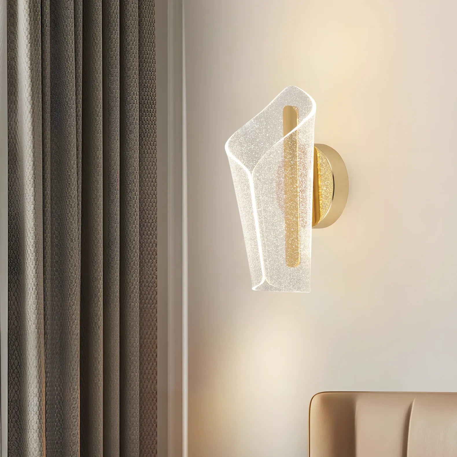 Kinkiet LED G030-W Złoty 4