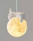 LAMPA ŚCIENNA KINKIET ŚPIĄCY KRÓLICZEK G165-1W 4