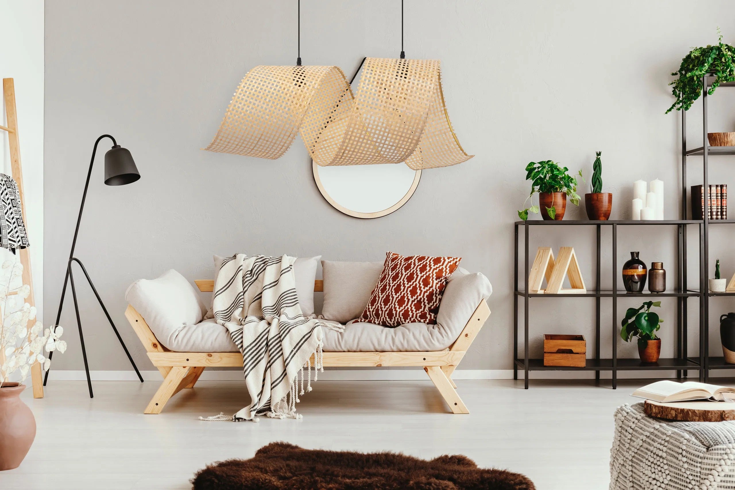 Lampa Sufitowa Wisząca Boho APP1644-1CP 4