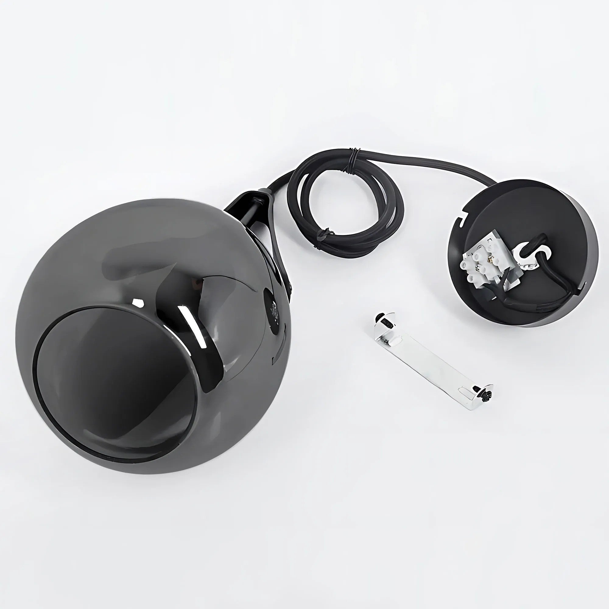 Lampa Wisząca APP1774-1CP BLACK GREY 4