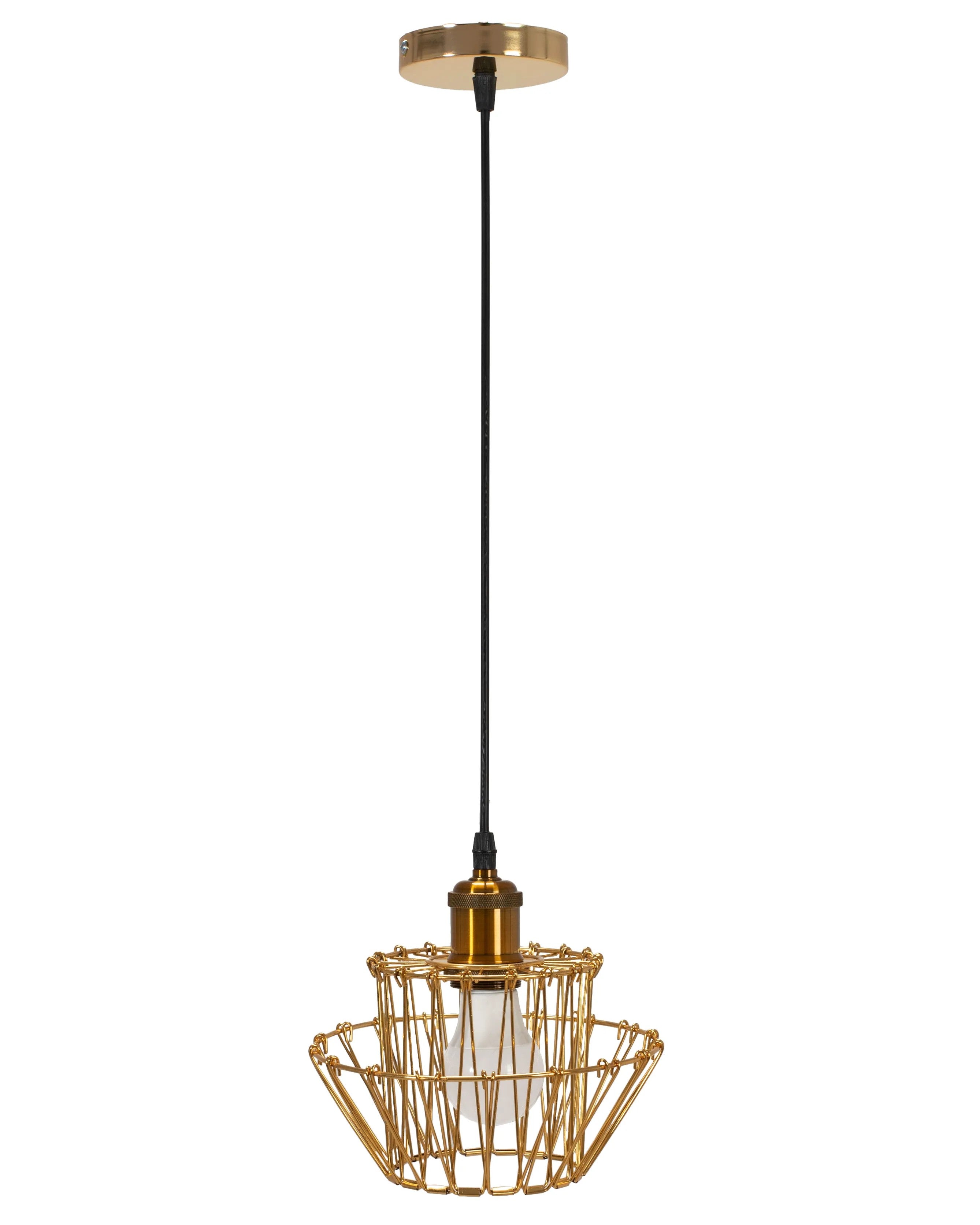 Lampa Sufitowa Wisząca APP942-1CP Set 36cm Złota 4